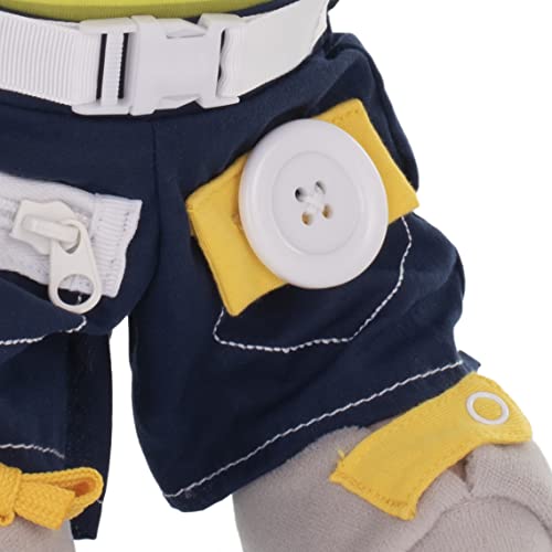 Miniland Diversity Stoffpuppe Junge 40cm mit Verschlüssen