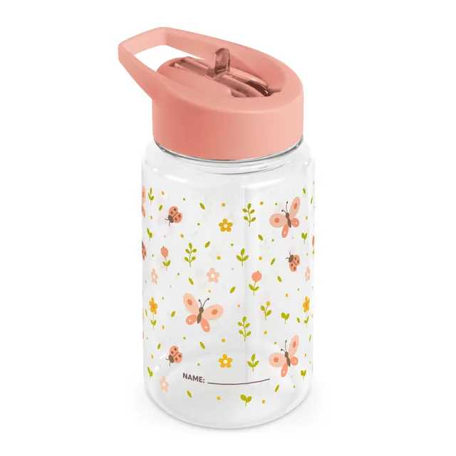 Miniland Kiddie Bottle Butterfly Trinkflasche 450 ml Strohhalm