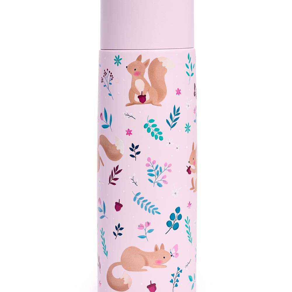 Miniland Thermy Trinkflasche Edelstahl 500 ml Squirrel
