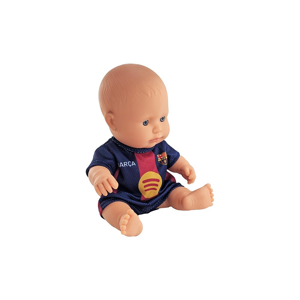 Miniland FC Barcelona Puppe 21 cm Trikot Kaukasisch Männlich