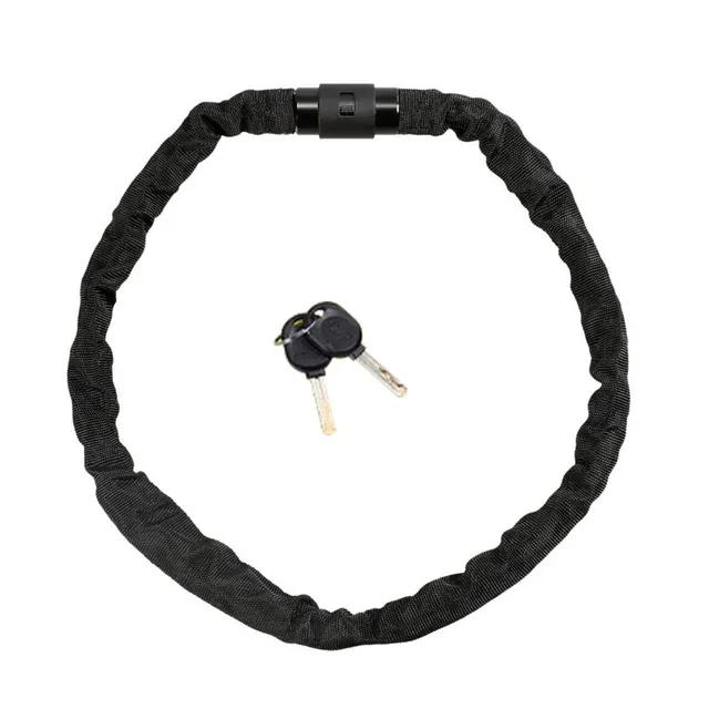 smartEC Fahrradschlösser Kettenschloss 120 cm Schlüssel