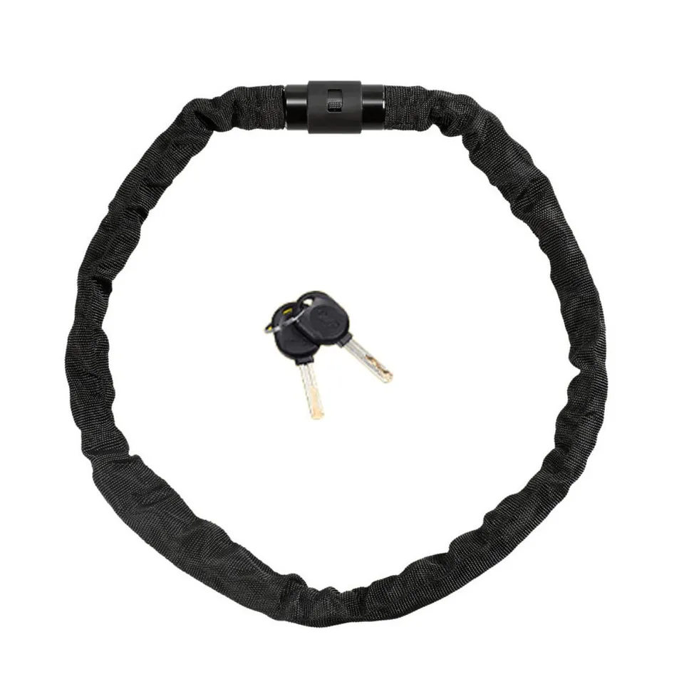 smartEC Fahrradschlösser Kettenschloss 120 cm Schlüssel