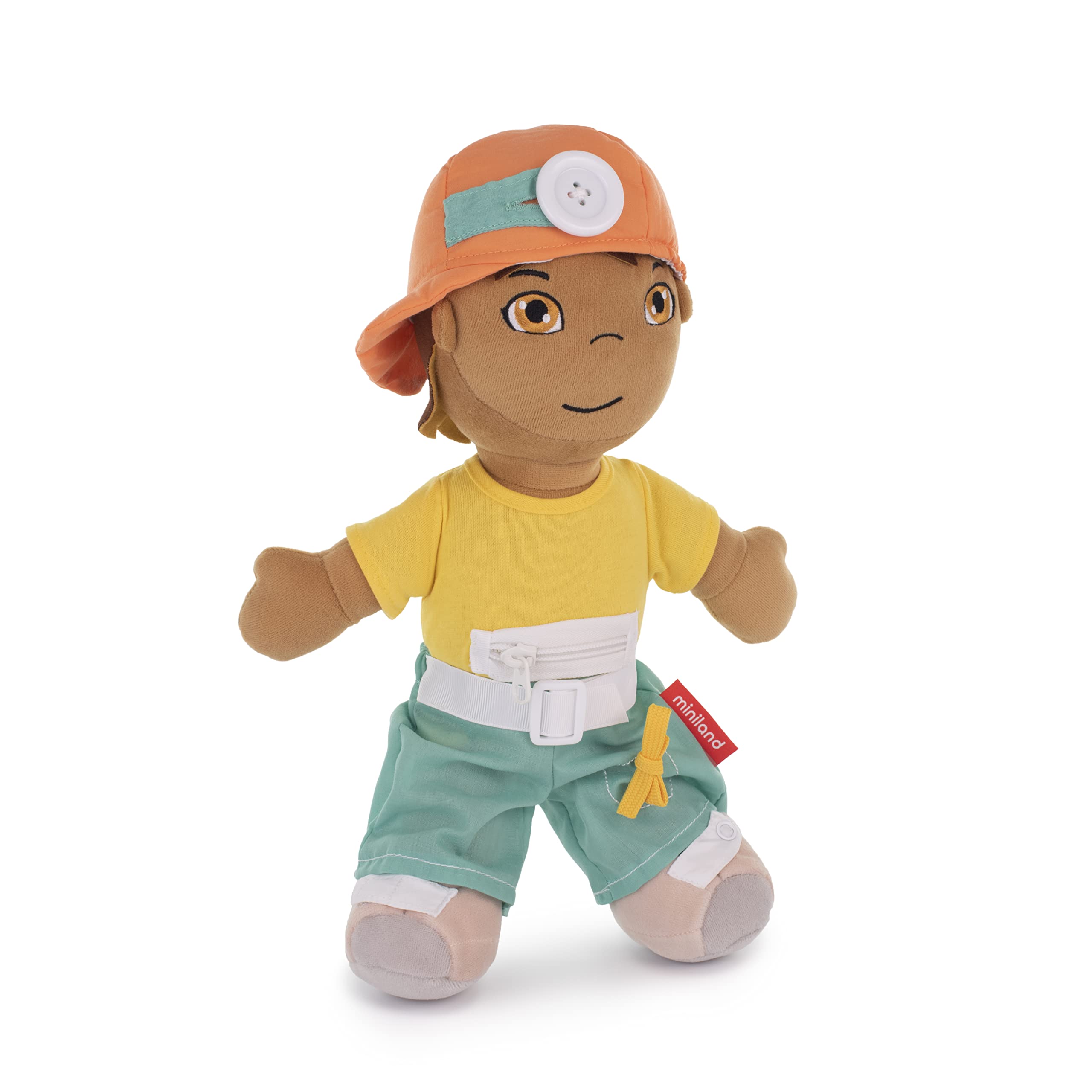 Miniland Diversity Stoffpuppe Junge 40 cm Südamerikanisch
