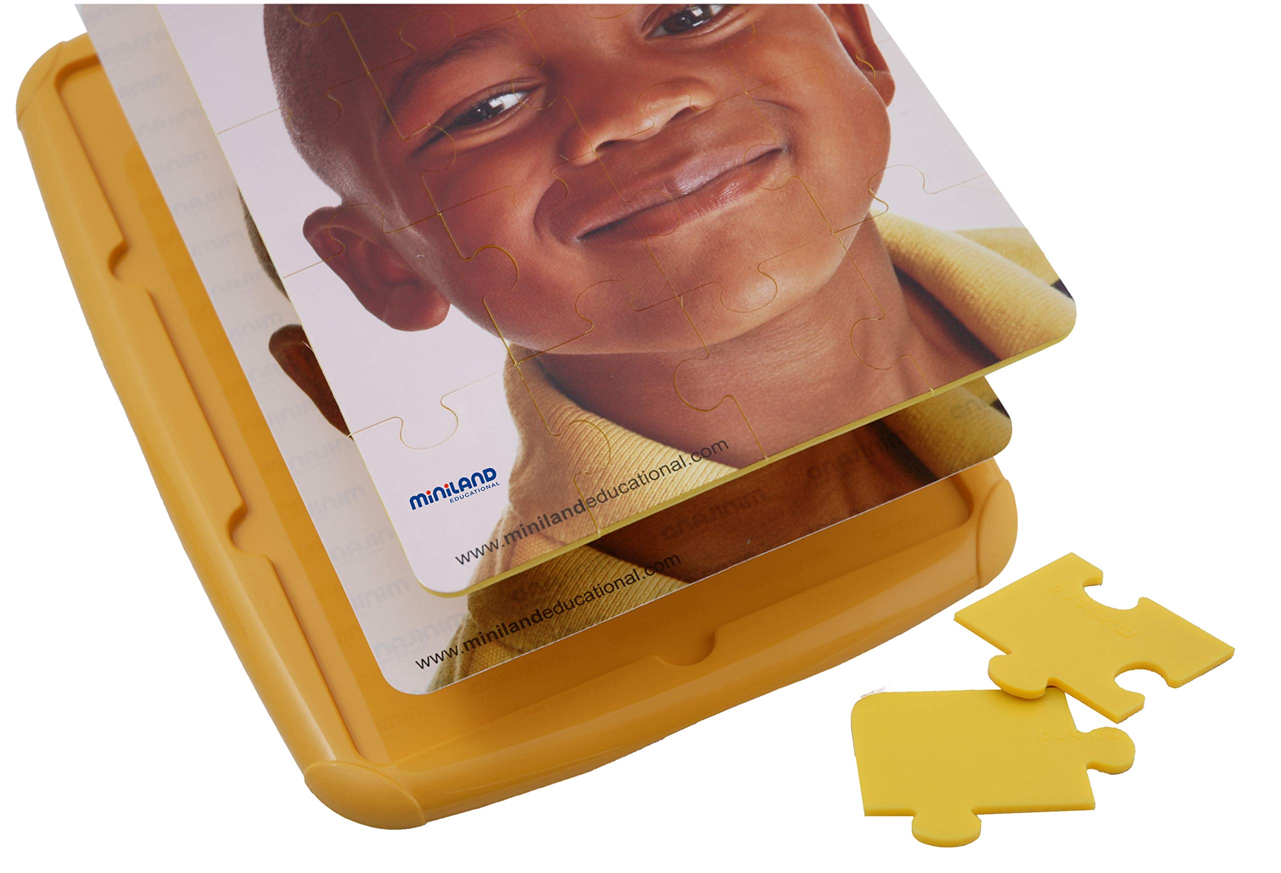 Miniland 35520 Kinder der Welt Puzzle 20 Teile 4 Motive