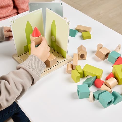 Miniland Shape Makers Konstruktionsspiel Holz
