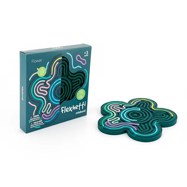 Miniland Flexhetti Fidget Blume Silikon Feinmotorik ab 3 J