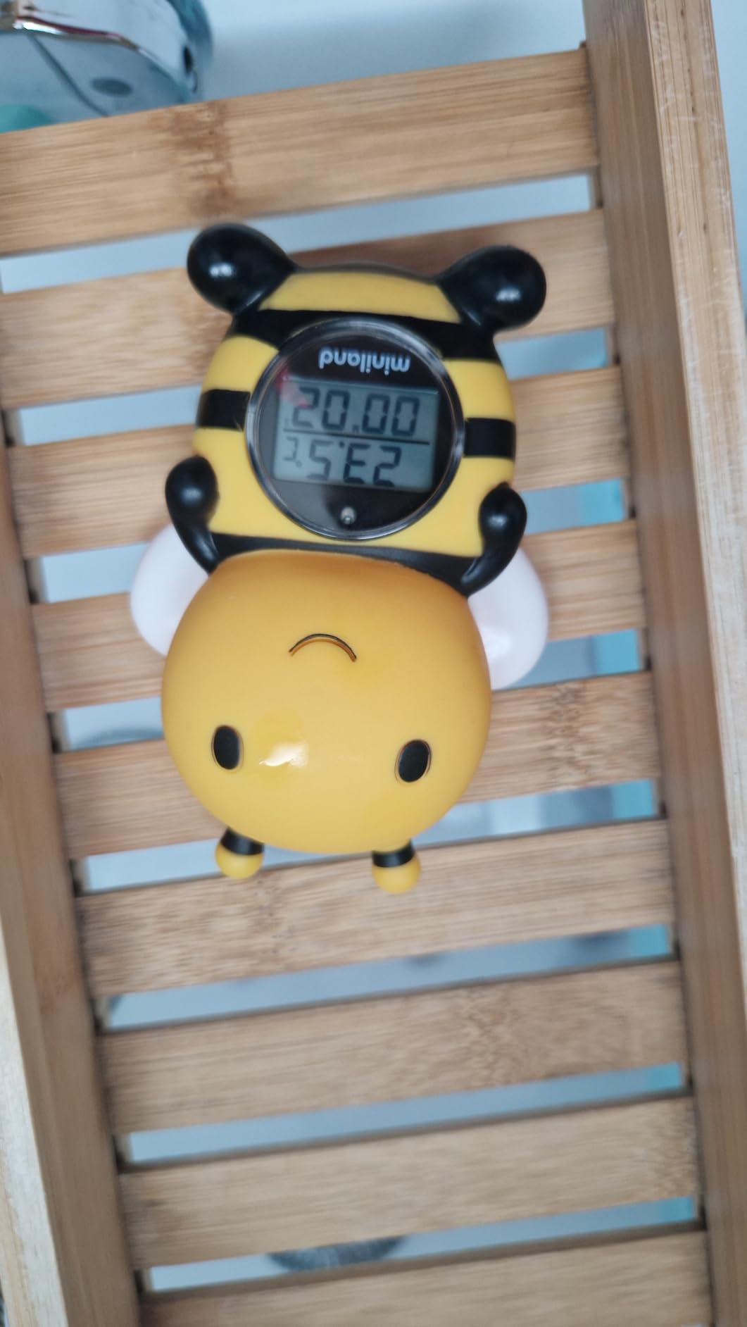Miniland Thermo Bath Bee Badethermometer mit Timer