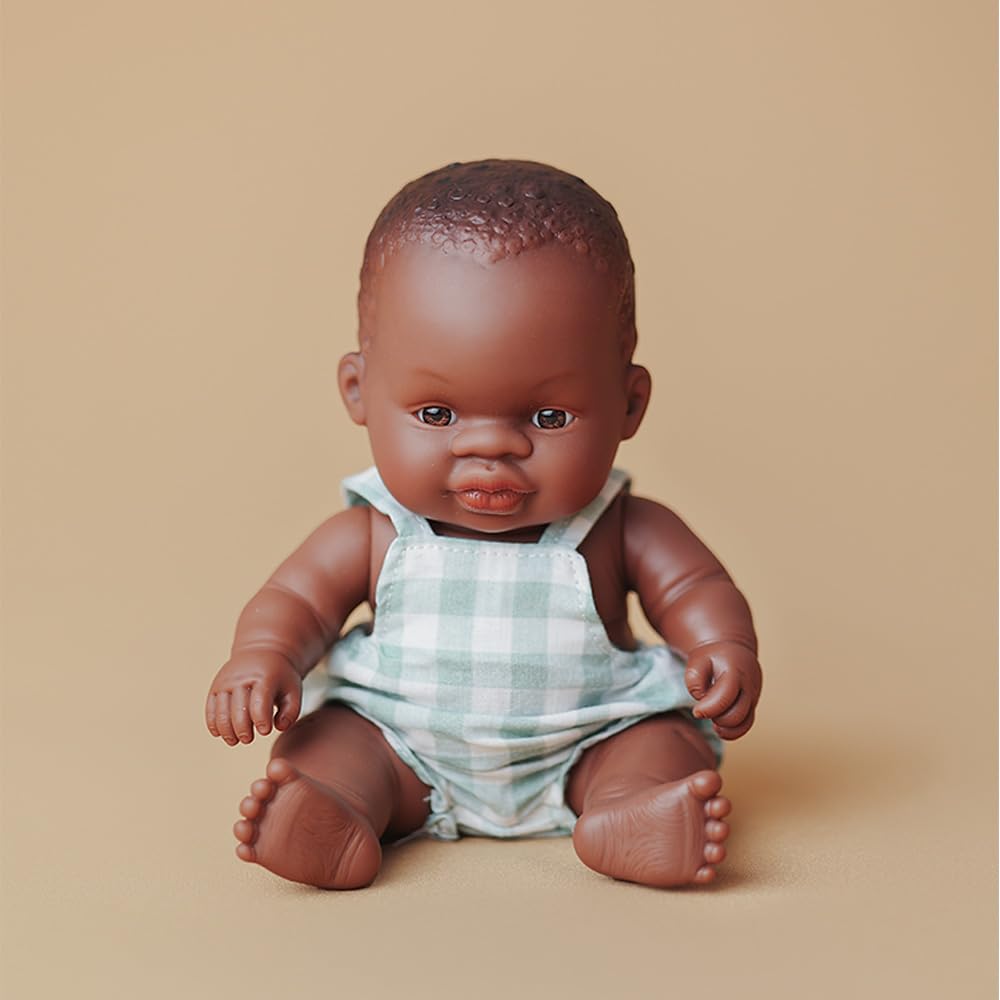 Miniland My Friends & Me Puppe afrikanisch 21 cm Vinyl