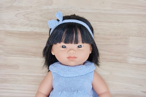 Miniland Dolls asiatisches Mädchen 38cm Down Syndrom Puppe