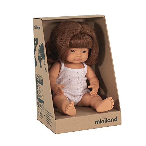 Miniland Puppe rothaariges Mädchen 38 cm 31150
