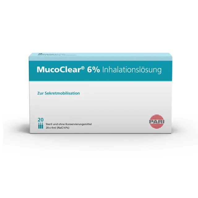 PARI MucoClear 6% Inhalationslösung 20x4 ml hyperton