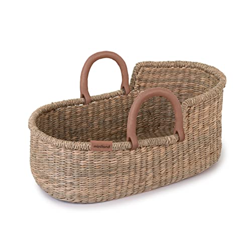 Miniland Puppen Tragekorb Algen Puppenbett 44 cm für 40 cm
