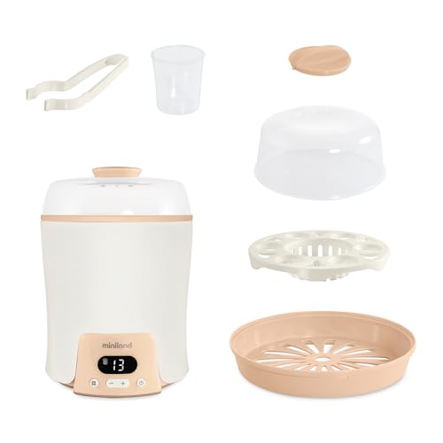Miniland Super 6 Flaschenwärmer Beige 6-in-1 Sterilisator