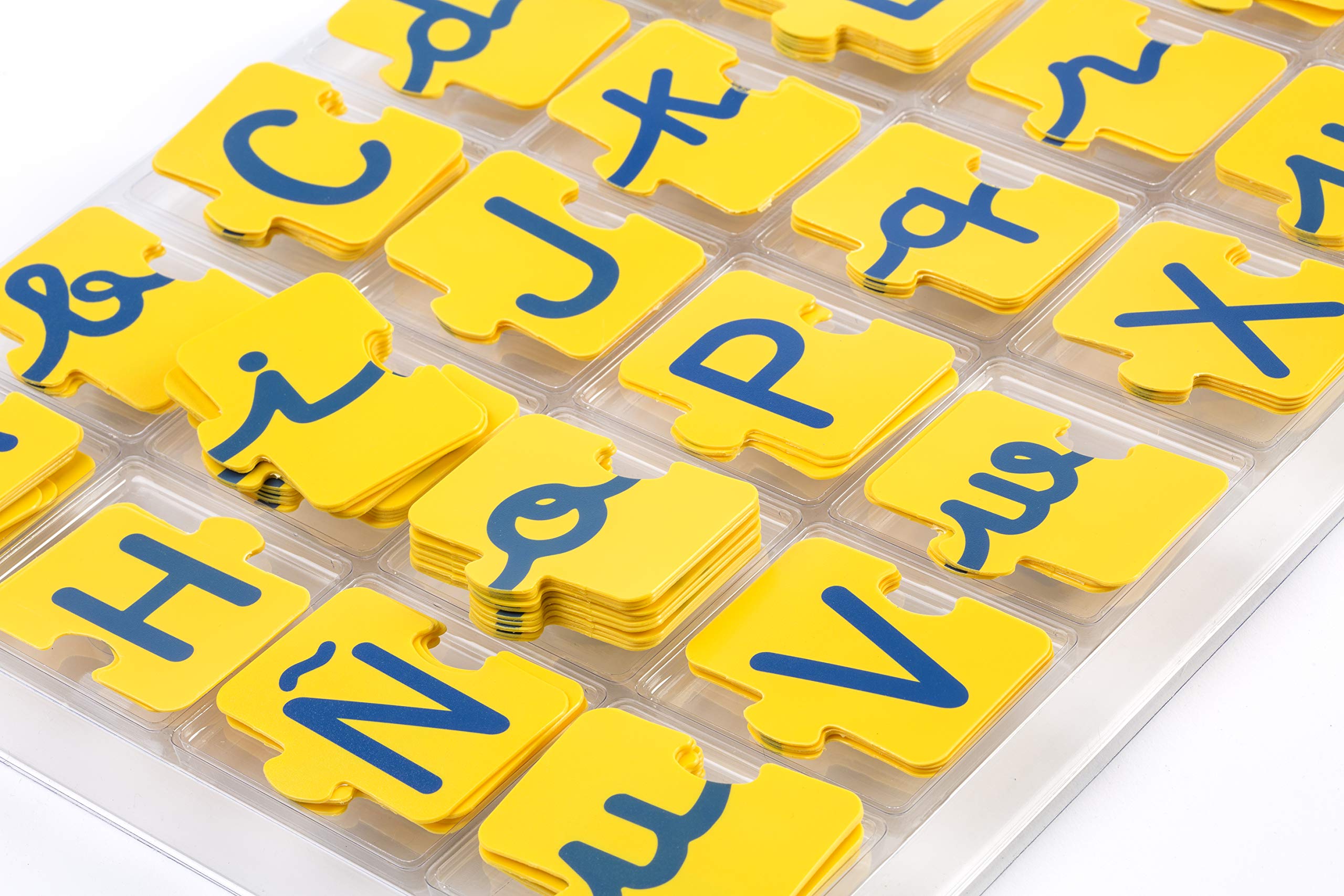 Miniland ABC-Puzzle Gross- Kleinbuchstaben 168 Teile lernen