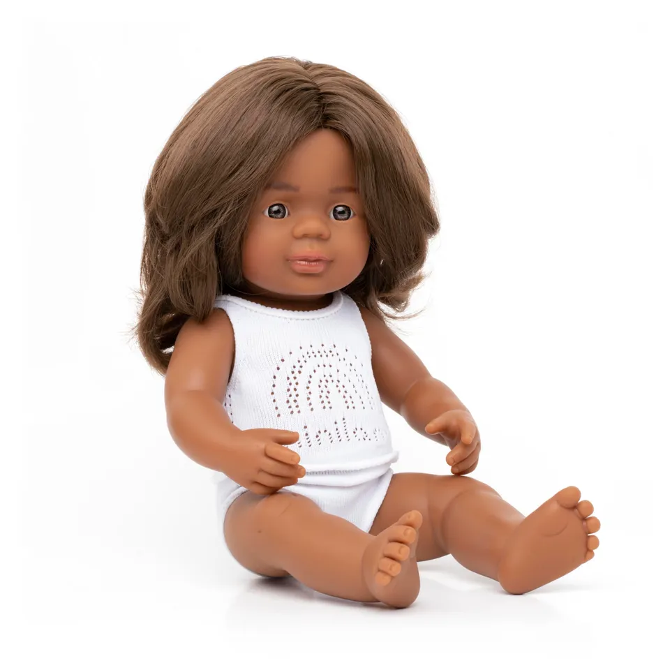 Miniland Babypuppe Mädchen 38 cm Vinyl australisch