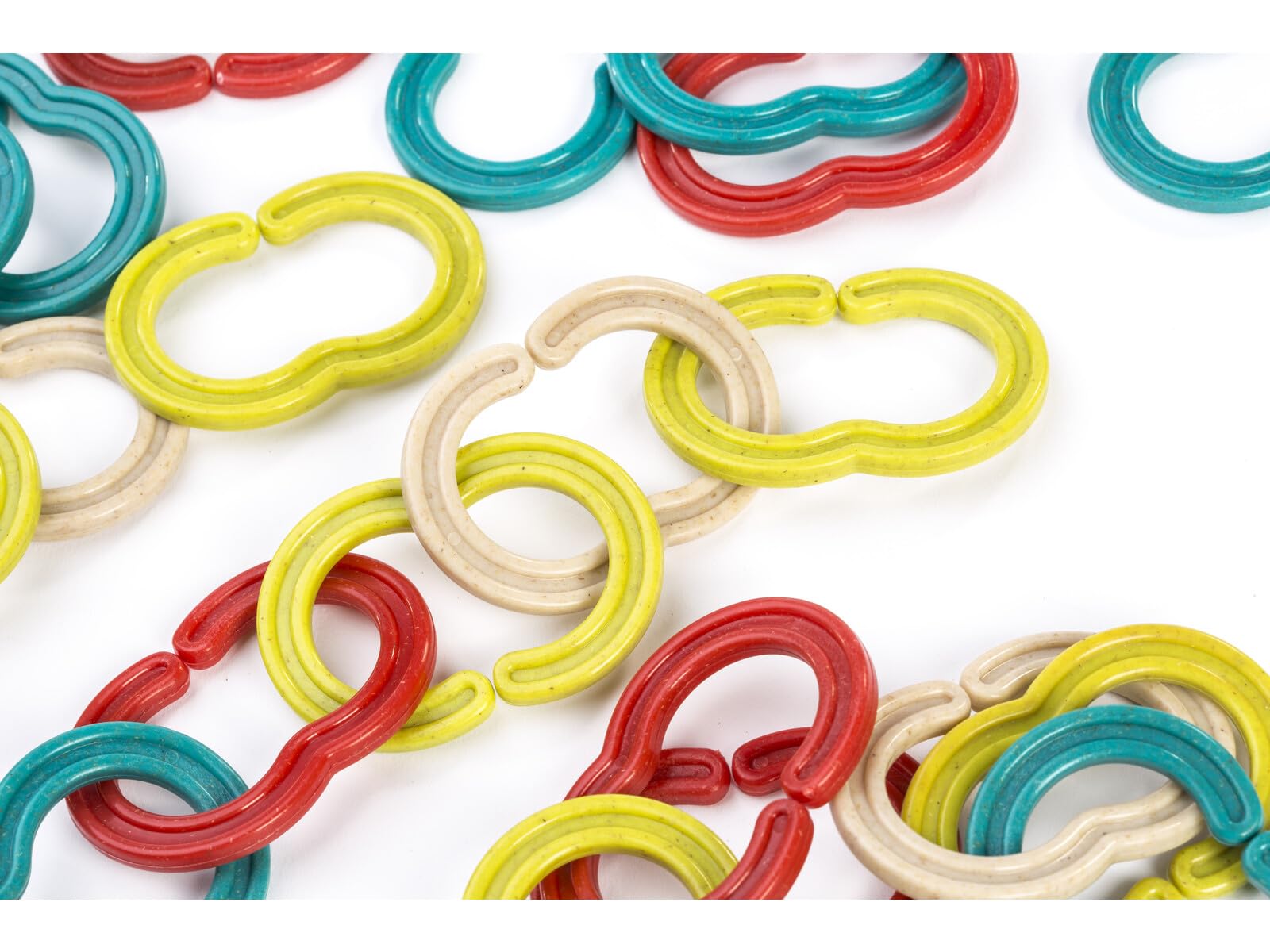 Miniland ECO Chains Kettenspiel Feinmotorik 48-teilig