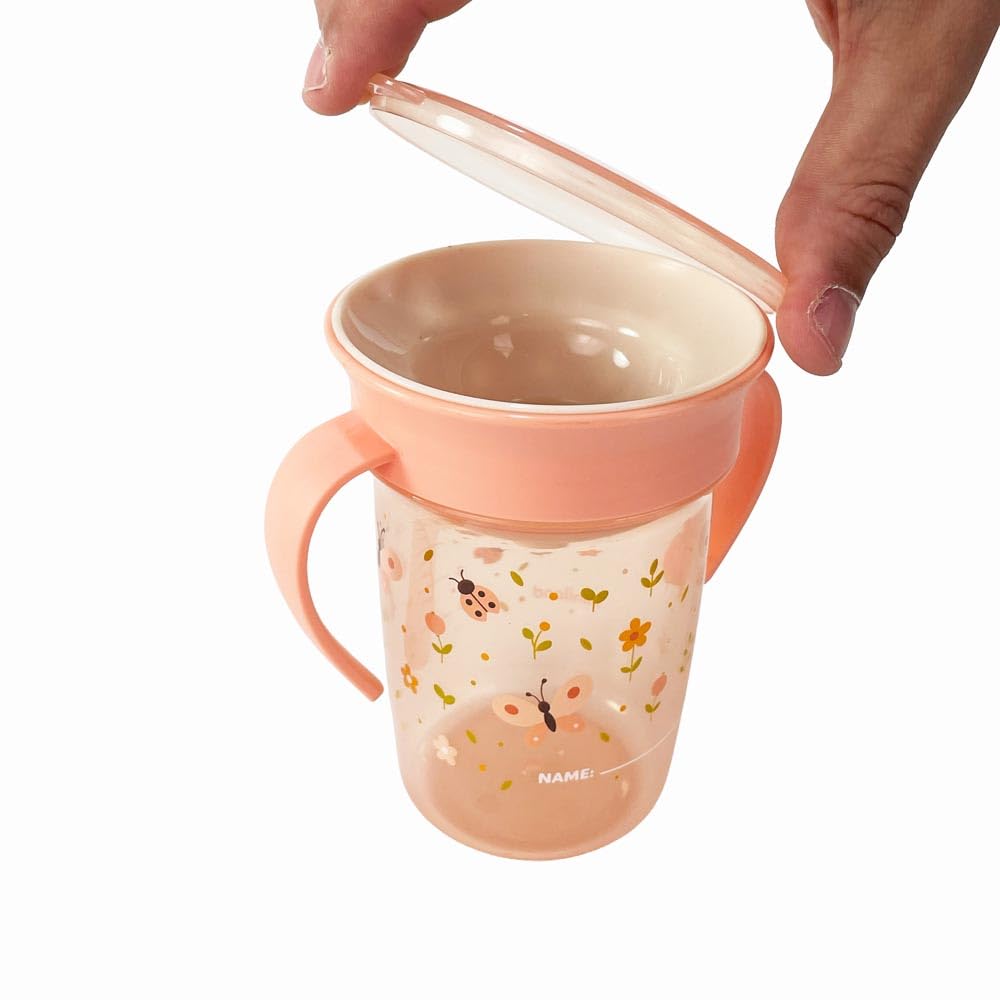 Miniland Sippy Cup 360 Butterfly Lernbecher 270 ml auslaufsicher