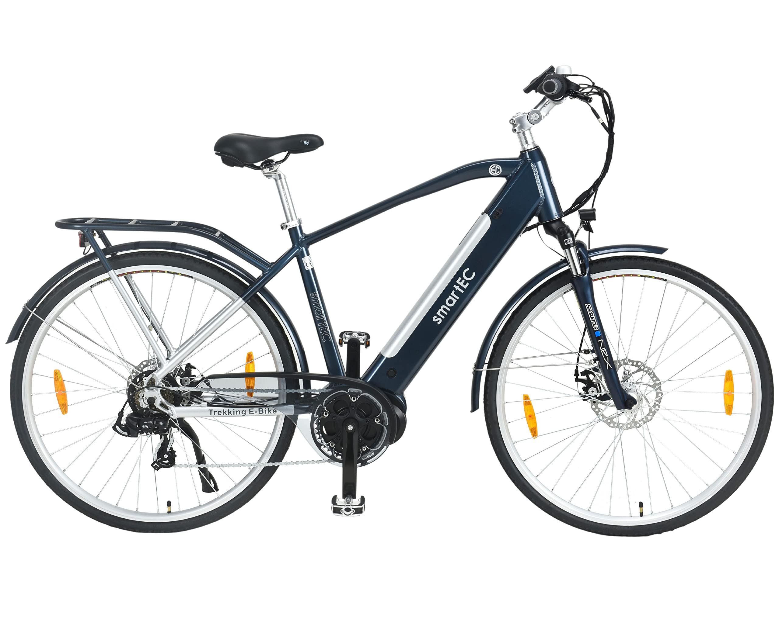 smartEC TrekX-MH E-Bike Trekking Herren 28 Zoll 90km