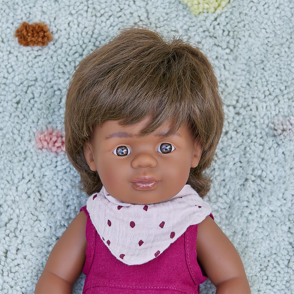 Miniland Babypuppe Junge 38 cm Vinyl australisch Tüte