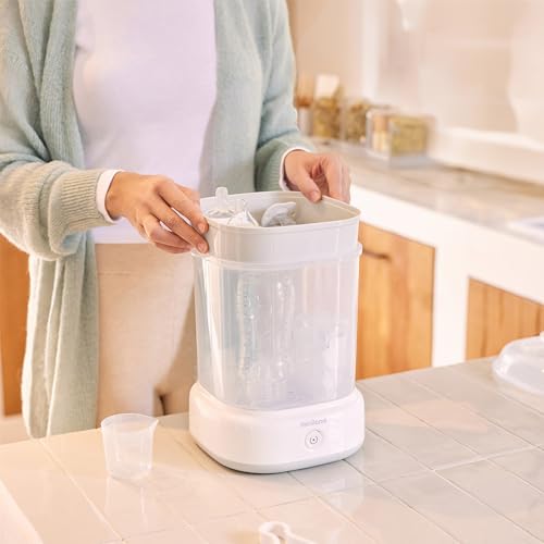 Miniland Mini Steamy Sterilisator weiß für Babyflaschen
