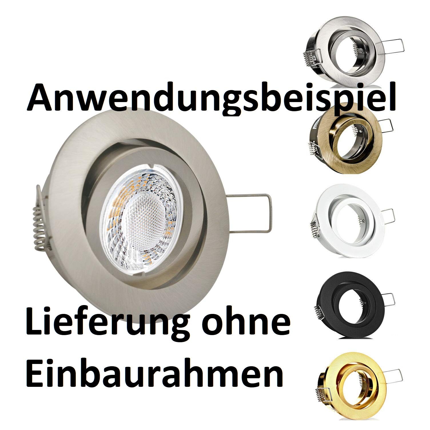 feinlux LED Modul flach 5W 400lm 4000K dimmbar 230V