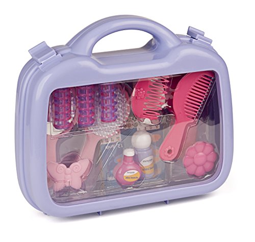 Miniland 97006 Mini Beauty Kosmetikkoffer rosa 15 Teile