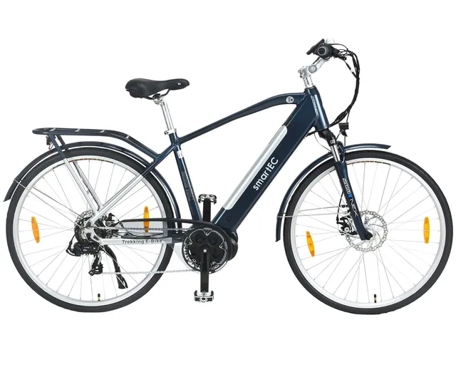 smartEC TrekX-MH E-Bike Trekking Herren 28 Zoll 90km