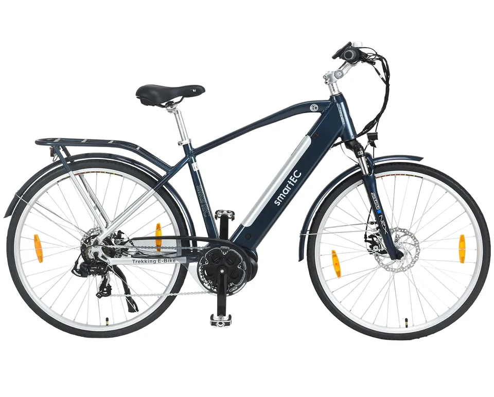 smartEC TrekX-MH E-Bike Trekking Herren 28 Zoll 90km