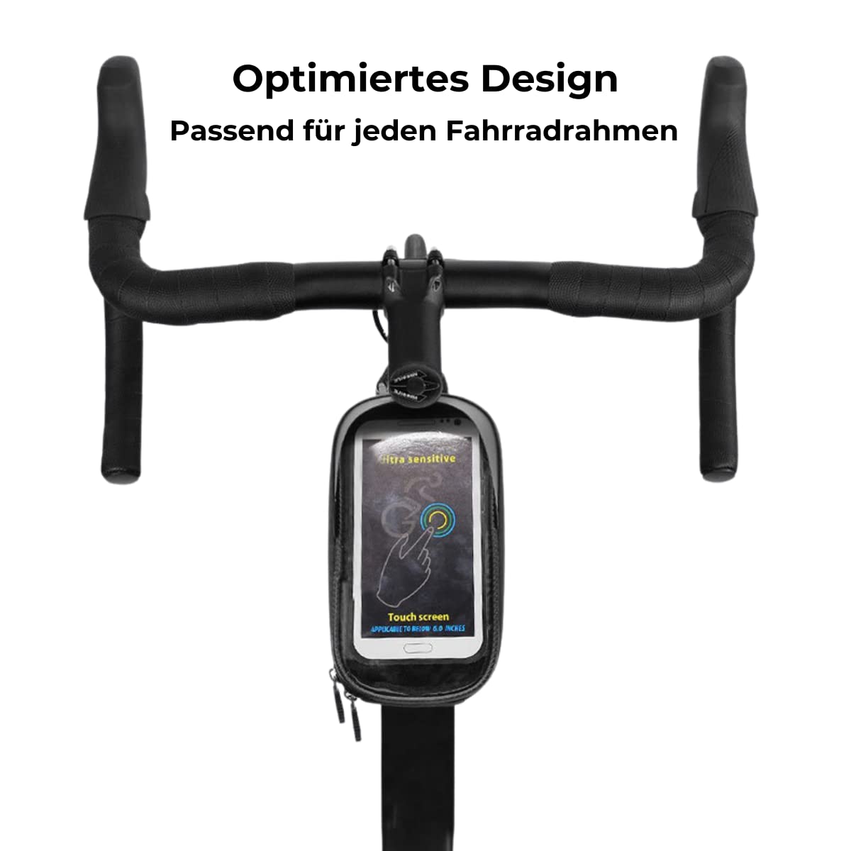 smartEC Fahrradtaschen Handyhalterung Navigation Touchscreen