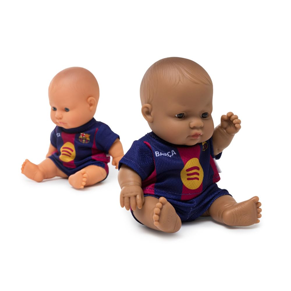 Miniland FC Barcelona Puppe 21 cm lateinamerikanisch beweglich