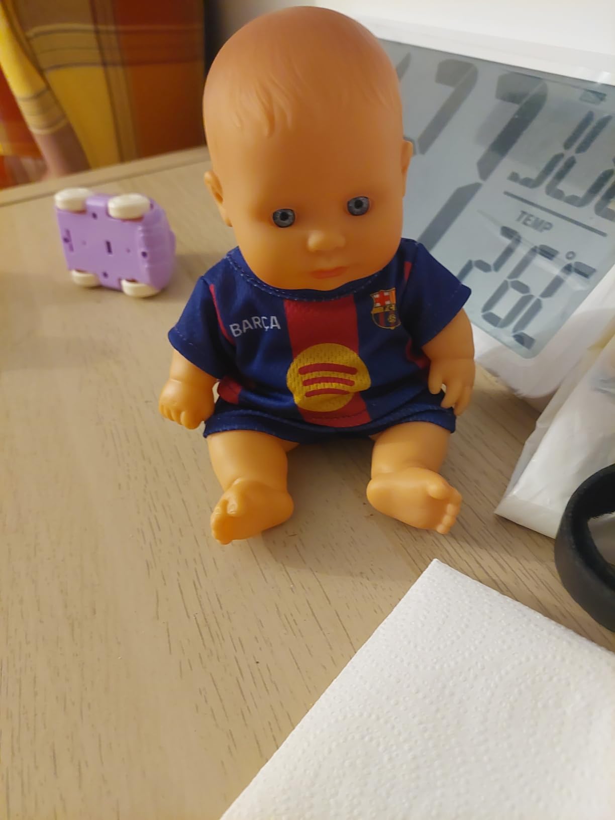 Miniland FC Barcelona Puppe Dunkel 21cm Nr.2