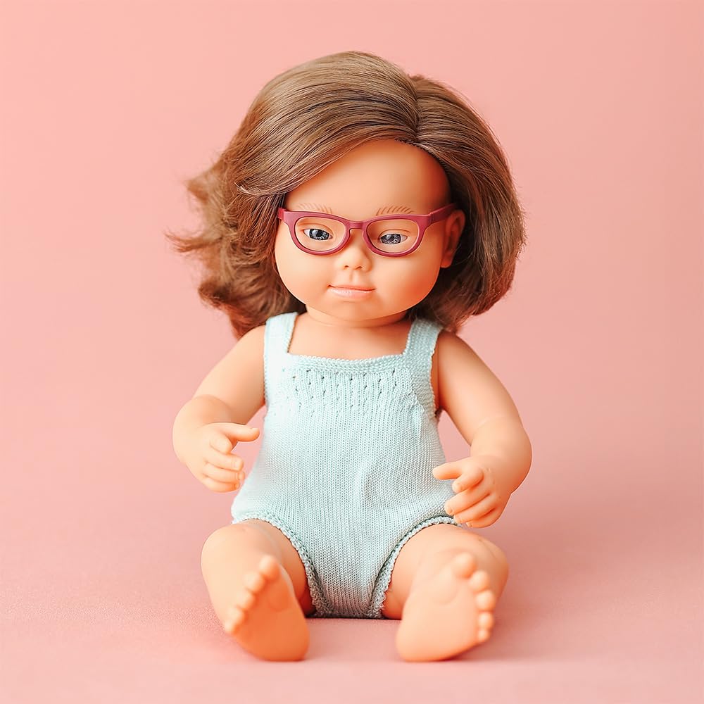 Miniland Dolls Babypuppe Down-Syndrom 38cm kaukasisch