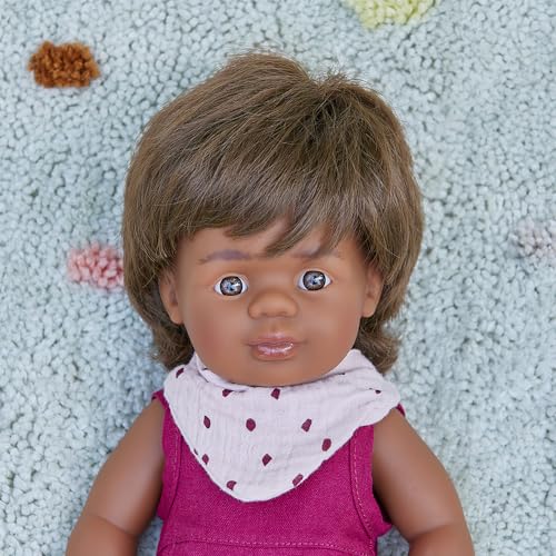 Miniland Babypuppe Junge 38 cm Vinyl australisch Tüte