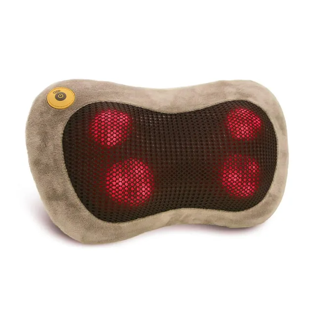 Gess Shiatsu Massagekissen Wärme Nacken Rücken 30W
