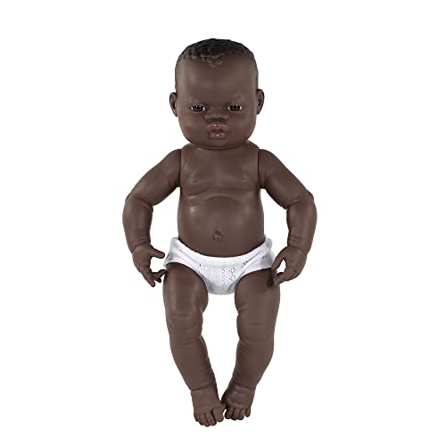 Miniland Dolls Babypuppe 31003 40 cm Afrikanischer Junge