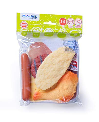 Miniland Nutrition Set Wurst und Käse Spielessen 16 Teile 30584