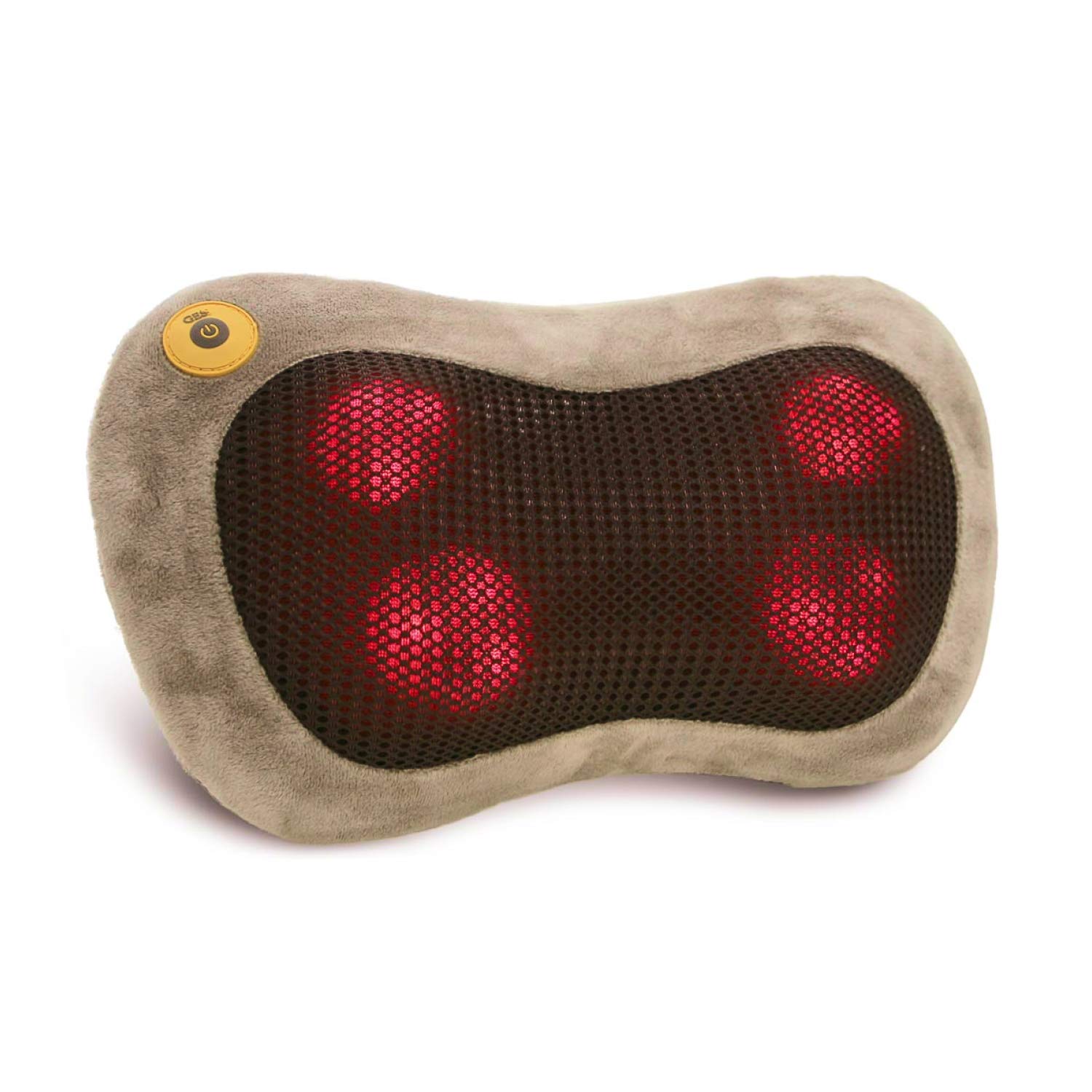 Gess Shiatsu Massagekissen Wärme Nacken Rücken 30W