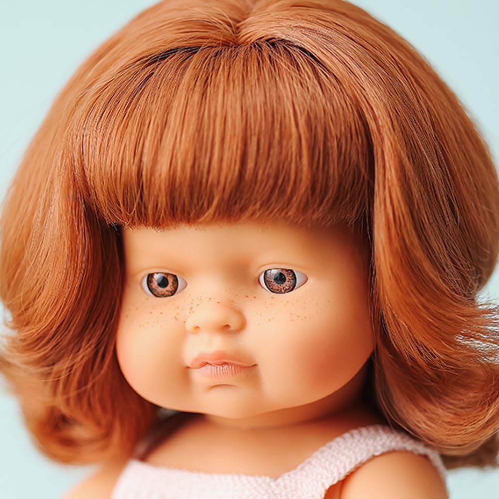 Miniland My Friends Puppe 38cm Mädchen rothaarig Vinyl