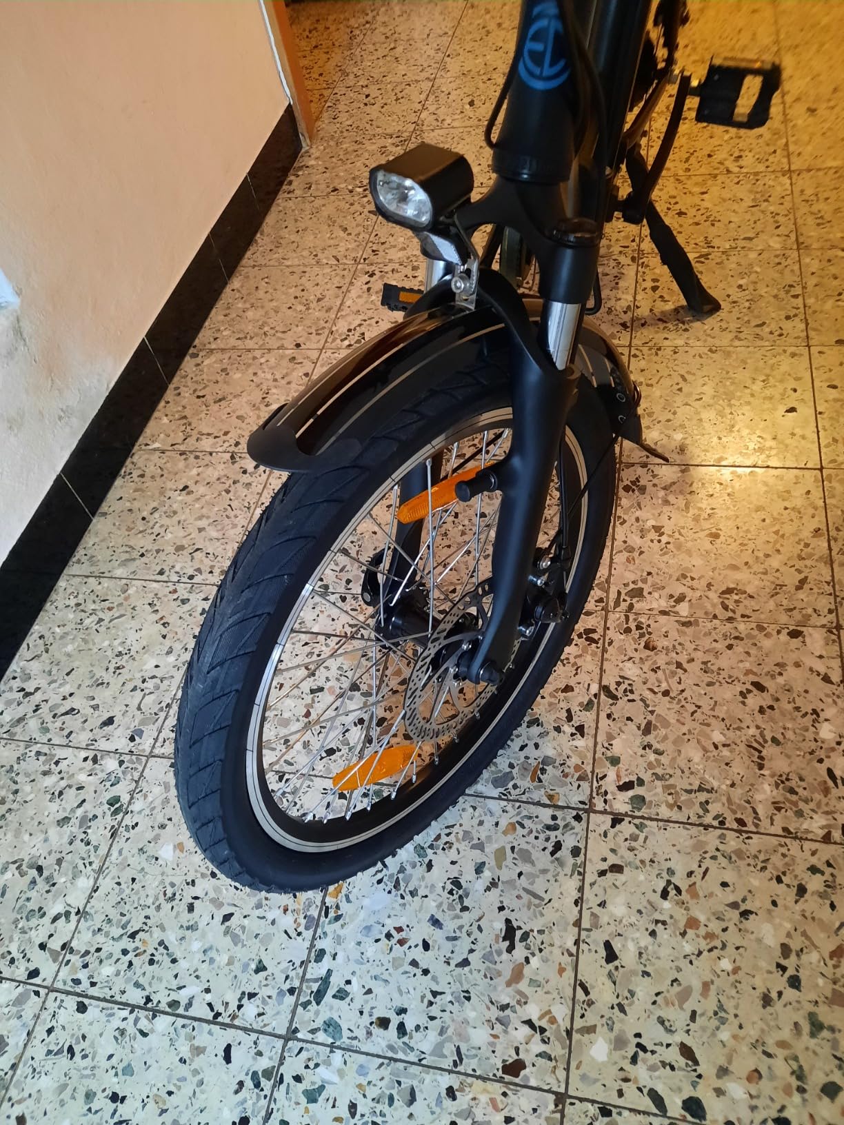 smartEC Camp-20D E-Klapprad 20 Zoll 250W Schwarz 100 km