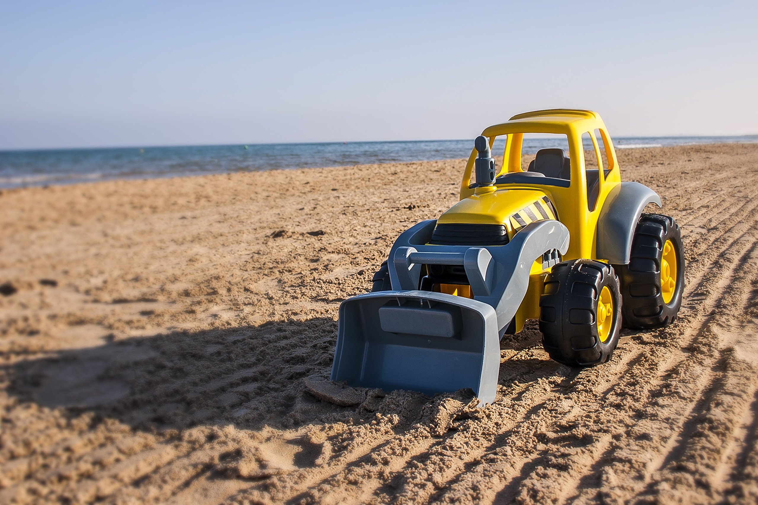 Miniland Super Traktor 45152 Spielfahrzeug 58cm Sand Schnee