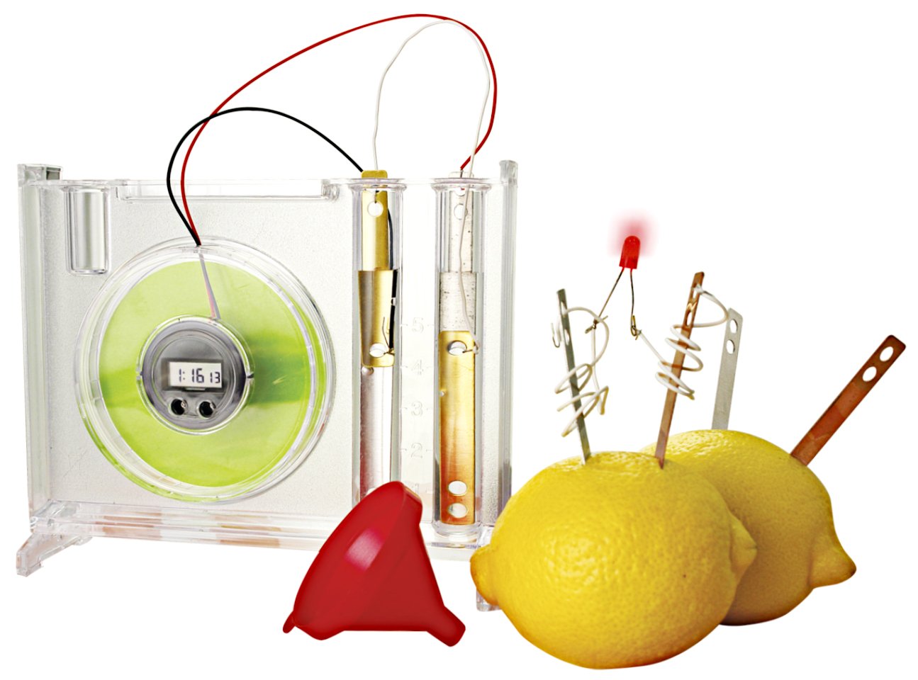 Miniland Science 99045 Natural Battery Experimentierset Elektrizität