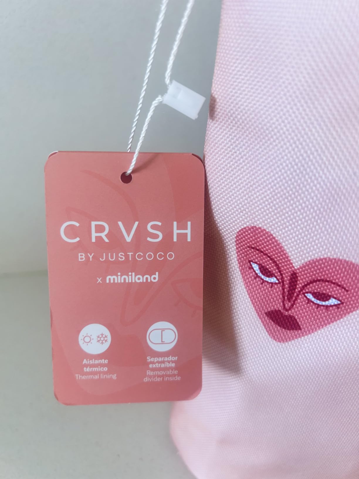 Miniland Nutrition Thermibag CRVSH Kühltasche mit Reißverschluss
