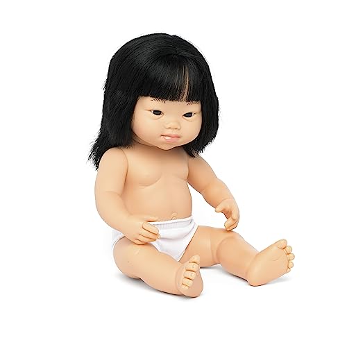 Miniland Dolls asiatisches Mädchen 38cm Down Syndrom Puppe