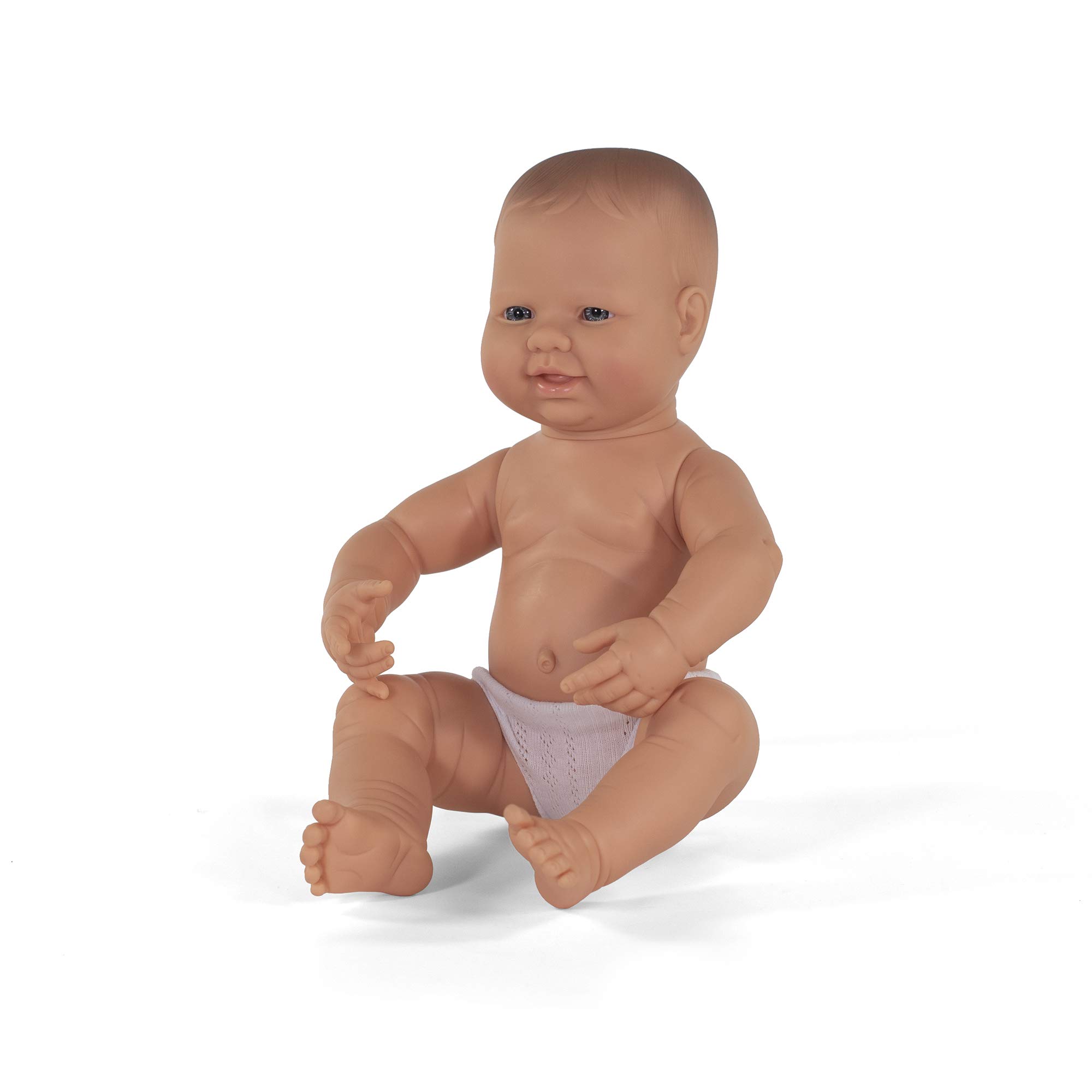 Miniland 31001 Babypuppe Junge 40 cm Neugeborenes