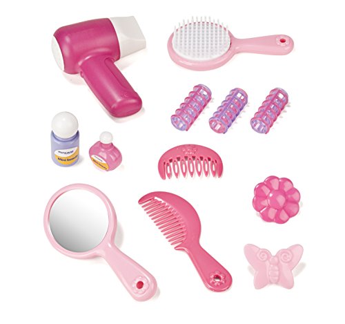 Miniland 97006 Mini Beauty Kosmetikkoffer rosa 15 Teile