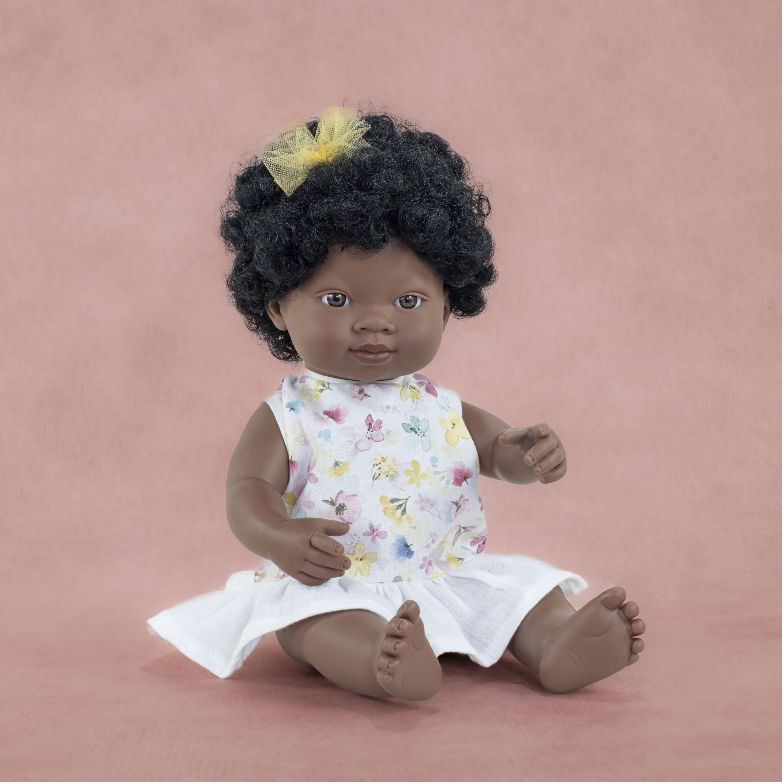 Miniland My Friends Puppe Afrikanisches Mädchen 38cm Kleidung