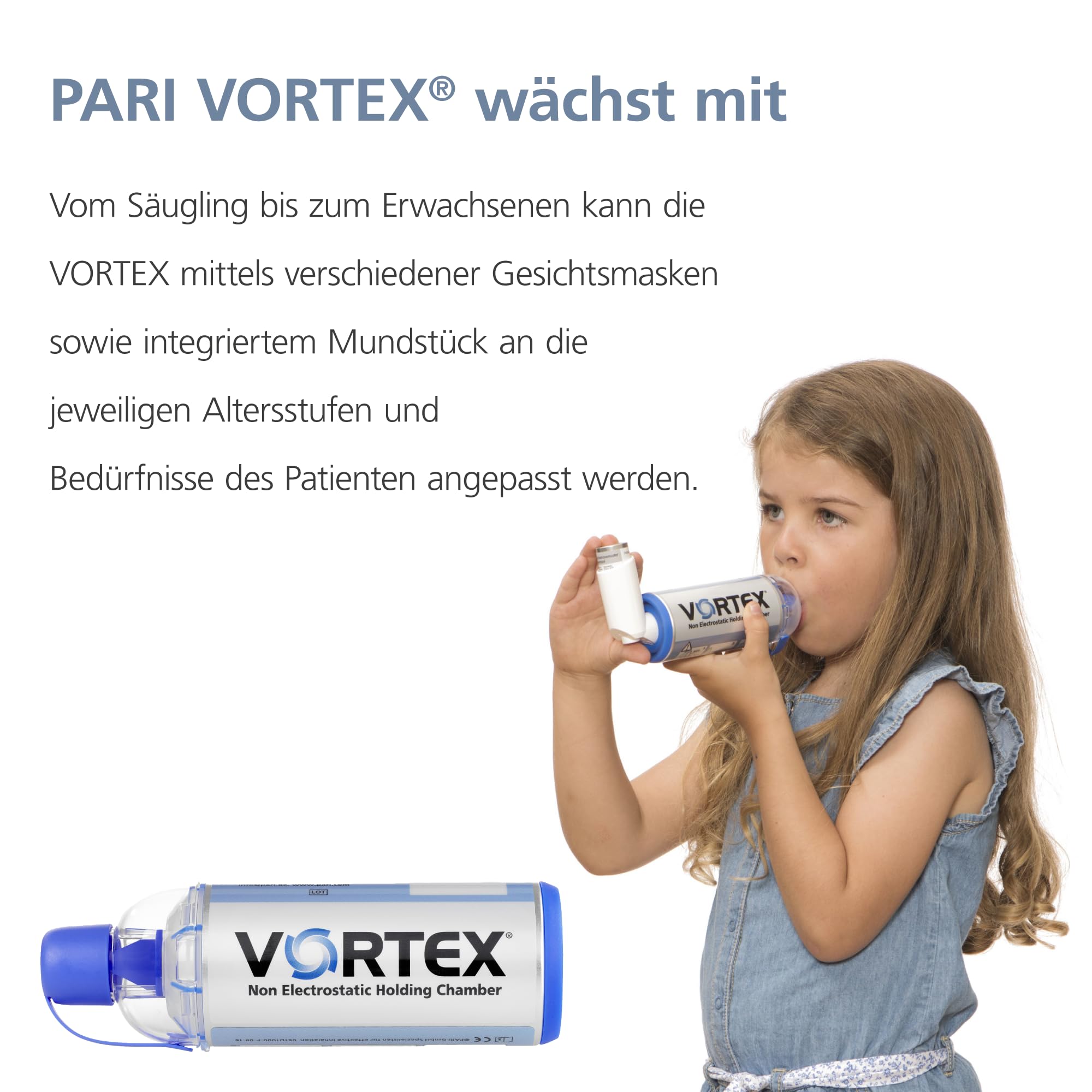 PARI VORTEX Inhalierhilfe Mundstück antistatisch 1 Stk