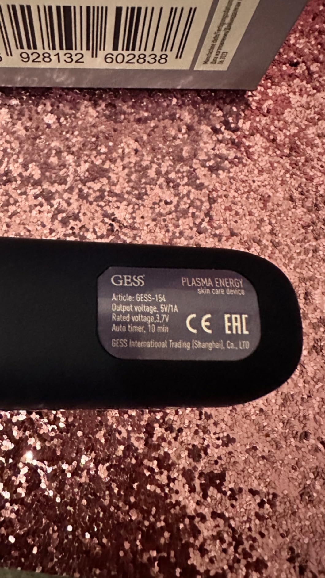 GESS Plasma Energy Kaltplasma Gerät Gesicht Akne