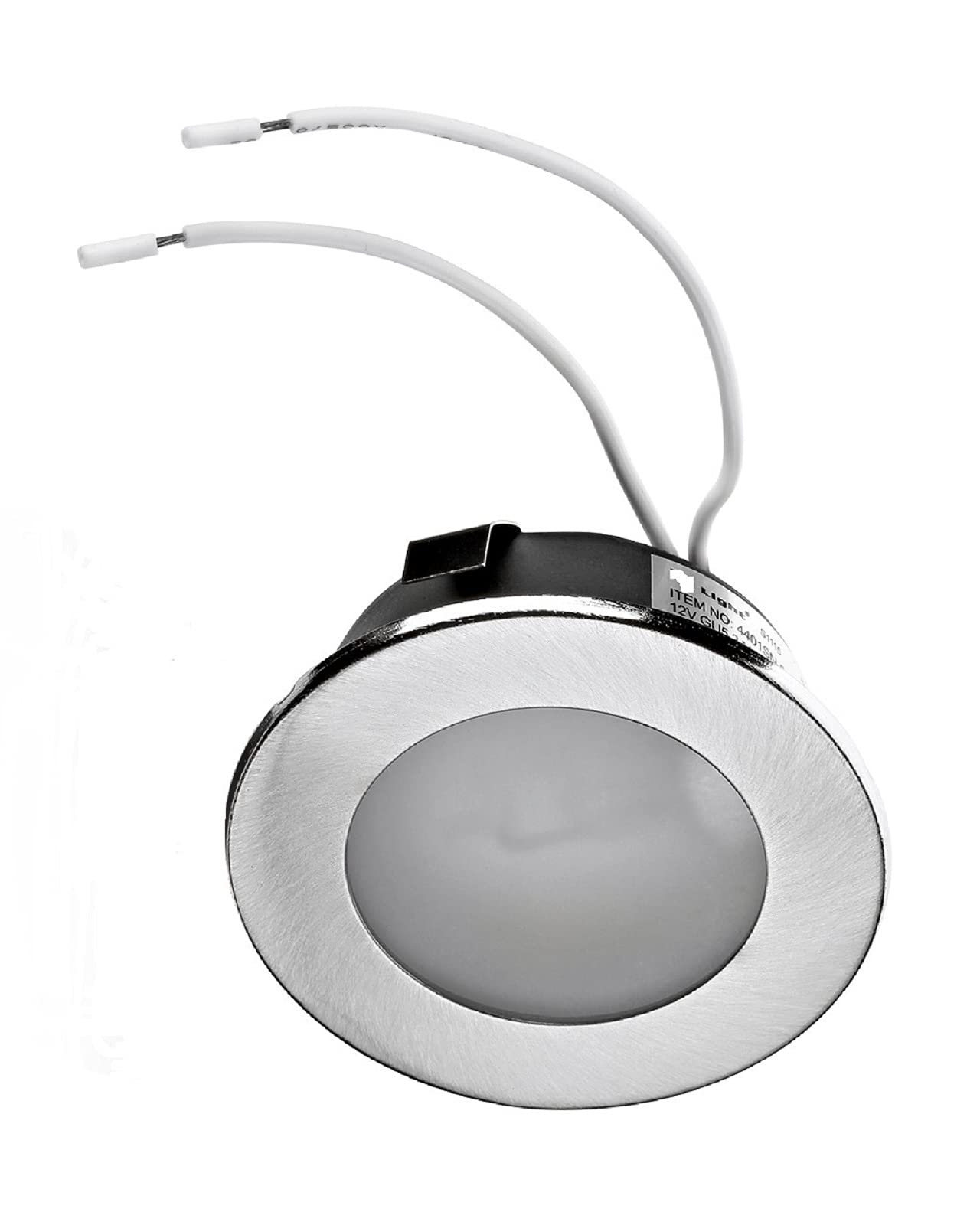 feinlux LED Einbauleuchte G4 12V 57mm Edelstahl gebürstet