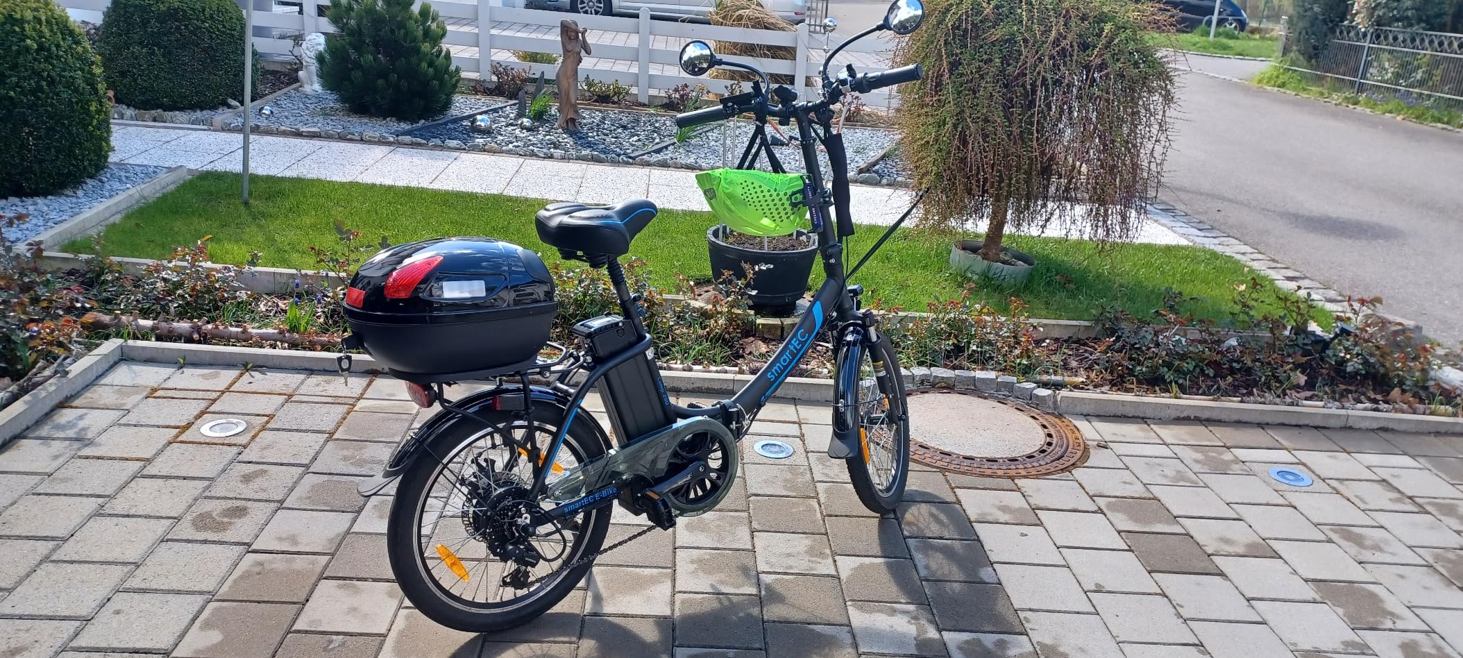 smartEC Camp-20D E-Klapprad 20 Zoll 250W Schwarz 100 km